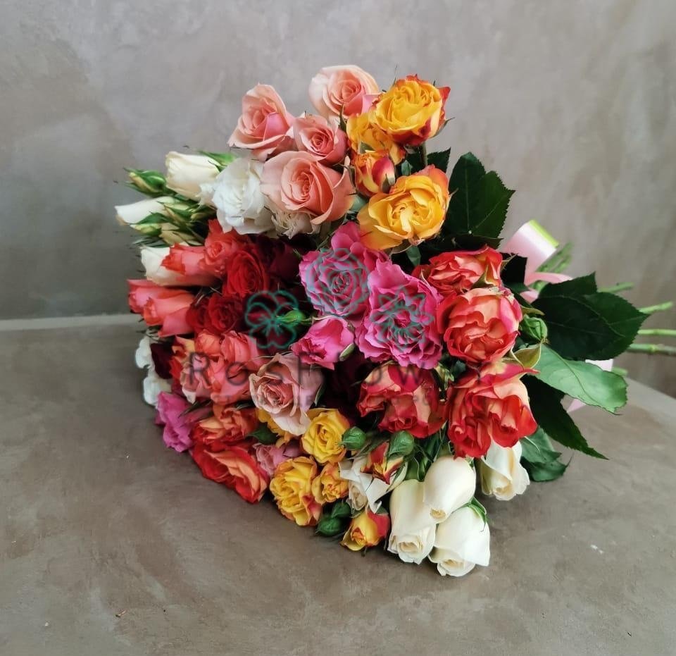 Букет цветов из: Розы в Вознесенье