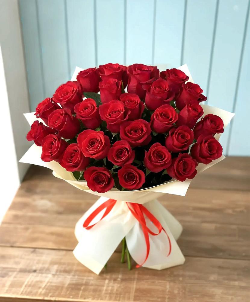 Букет 29 Красных роз в Вознесенье