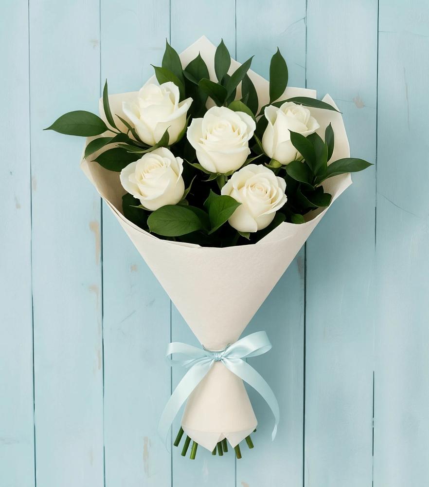 Букет цветов из: Розы в Вознесенье