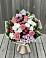Букет цветов из: Альстромерии, Гвоздики, Розы и Хризантемы в Вознесенье