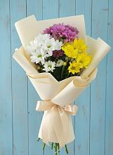 Букет цветов из:  Хризантемы в Вознесенье