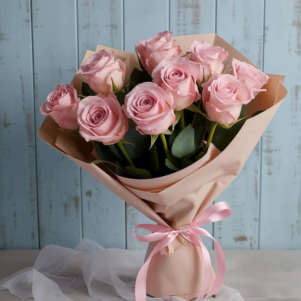 Букет цветов из: Розы в Вознесенье