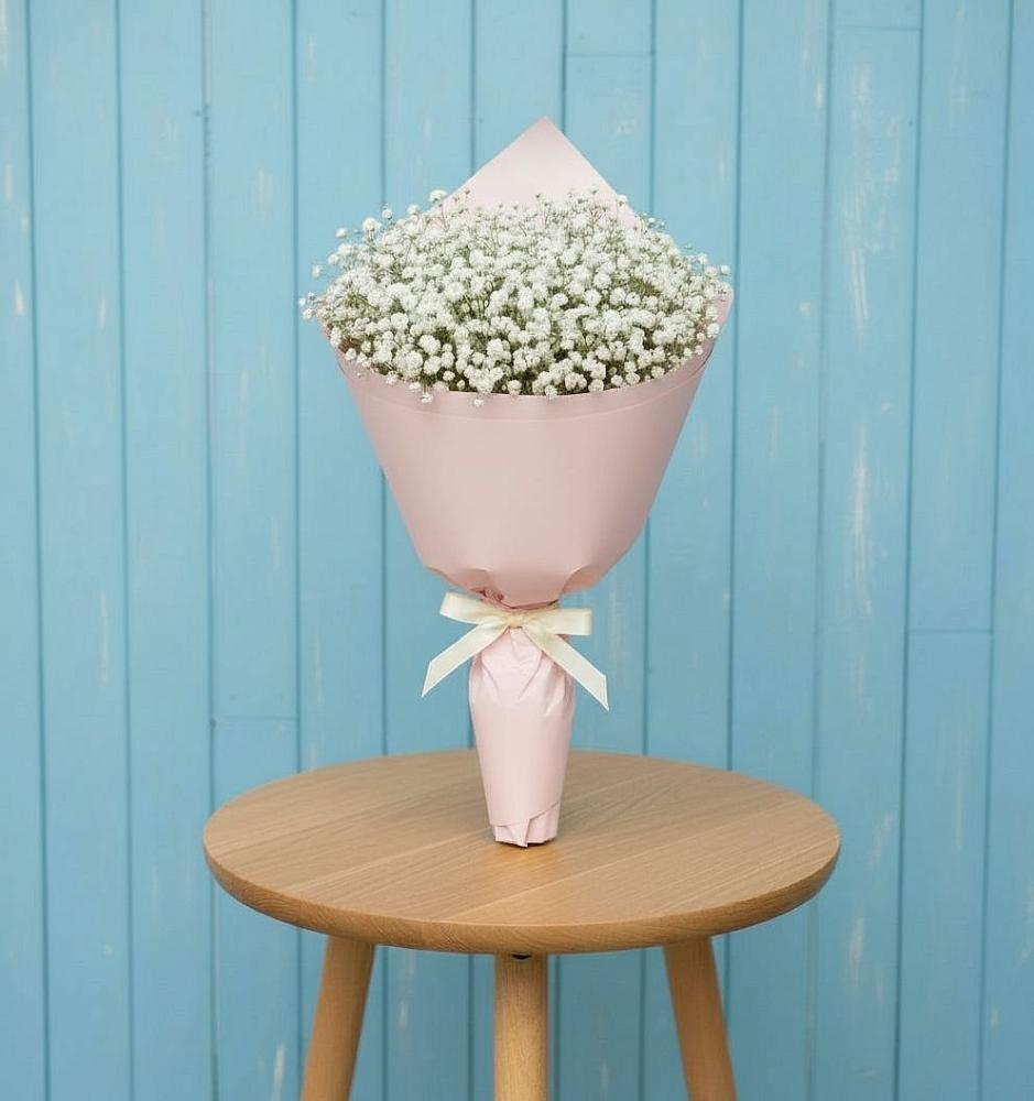 Букет цветов из: Гипсофила в Вознесенье