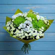 Букет цветов из:  Хризантемы в Вознесенье