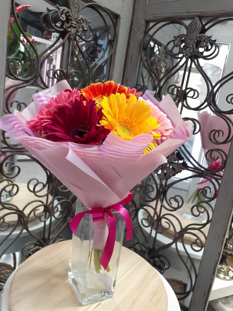 Букет цветов из: Герберы в Вознесенье