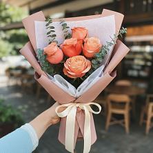 Букет цветов из:  Розы в Вознесенье