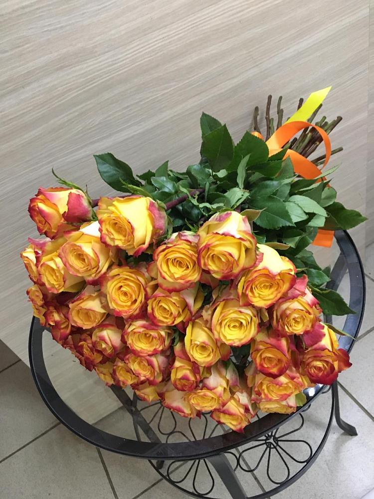 Букет Желтые розы в Вознесенье