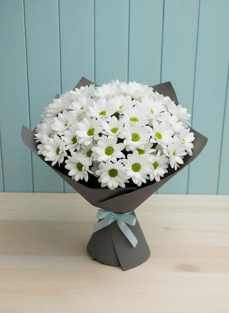 Букет цветов из: Хризантемы в Вознесенье