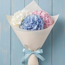 Букет цветов из:  Гортензия в Вознесенье