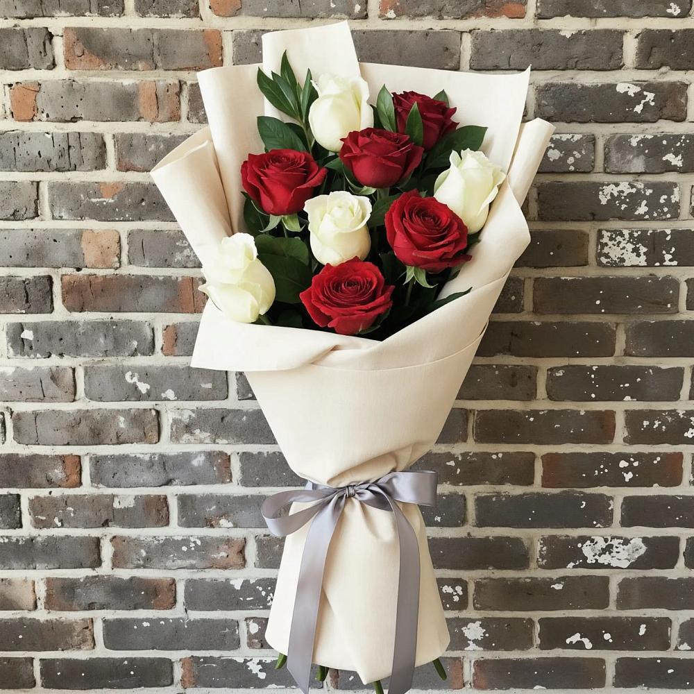 Букет цветов из: Розы в Вознесенье