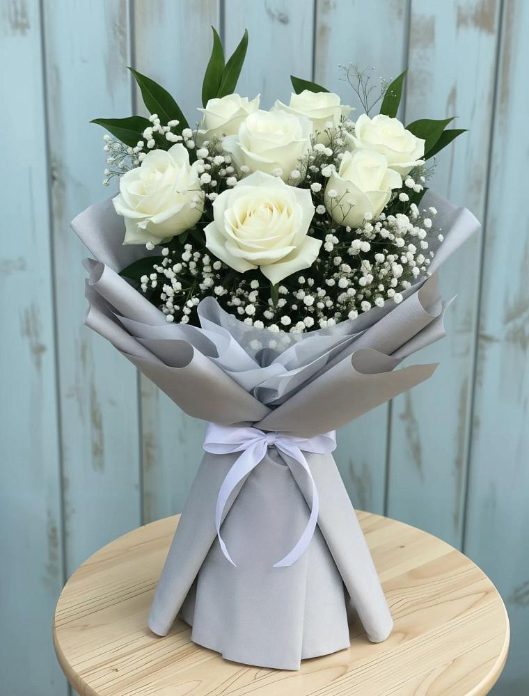 Букет цветов из: Розы в Вознесенье