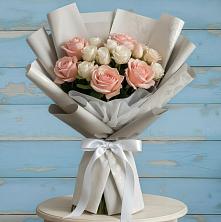 Букет цветов из:  Розы в Вознесенье
