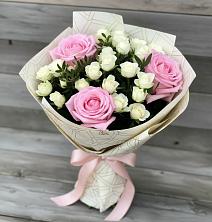 Букет цветов из:  Розы в Вознесенье