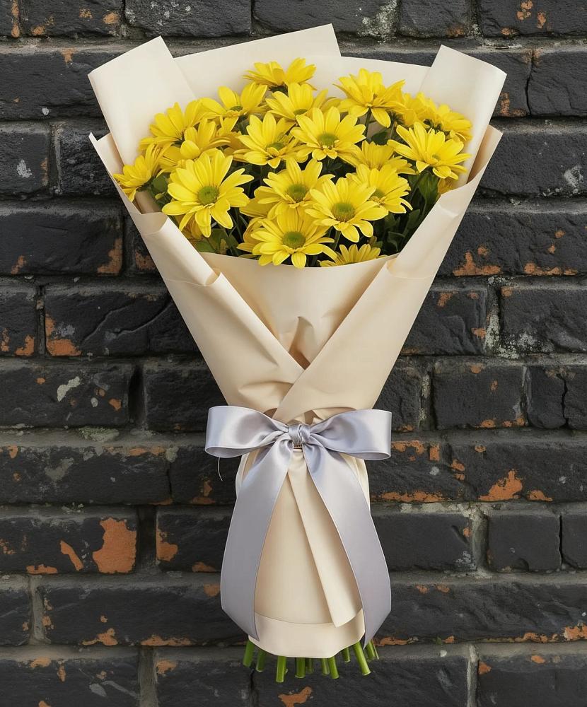 Букет цветов из: Хризантемы в Вознесенье