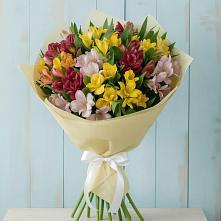Букет цветов из:  Альстромерии в Вознесенье