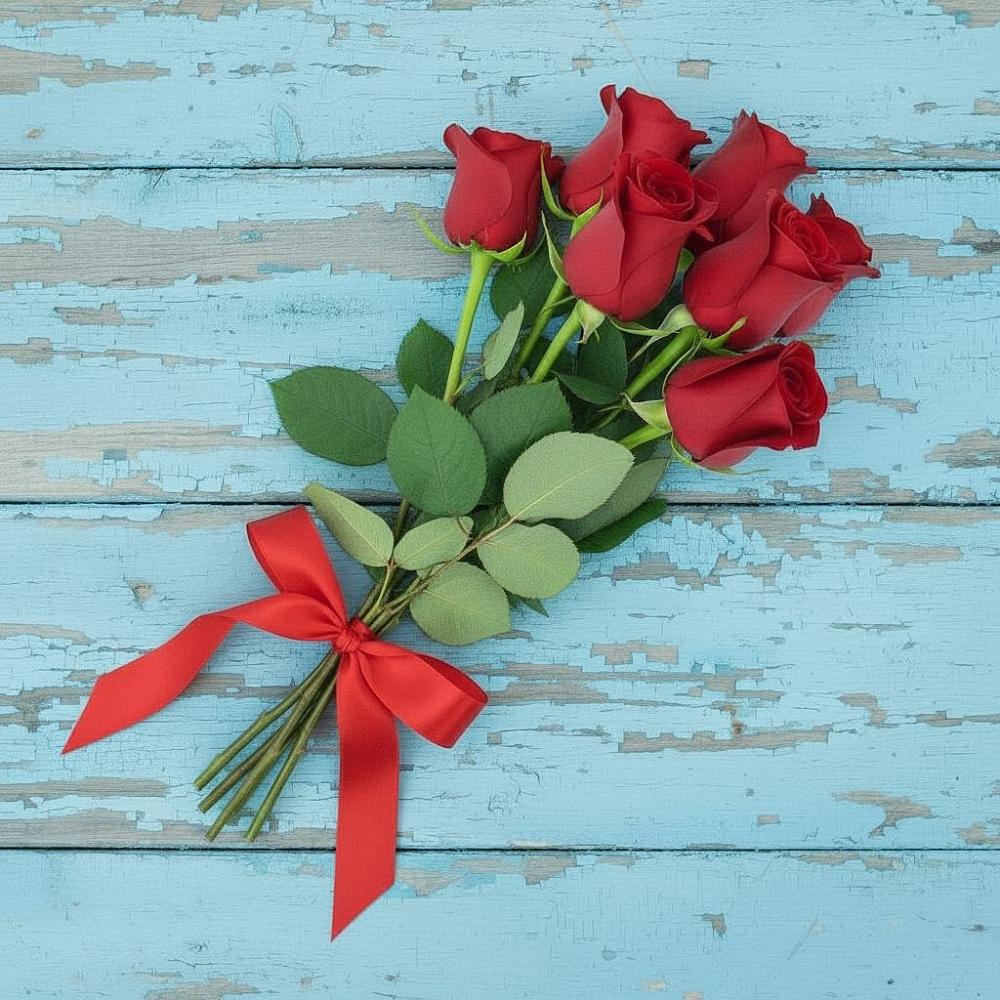 Букет Красные розы в Вознесенье