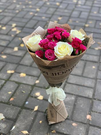 Букет цветов из: Розы в Вознесенье