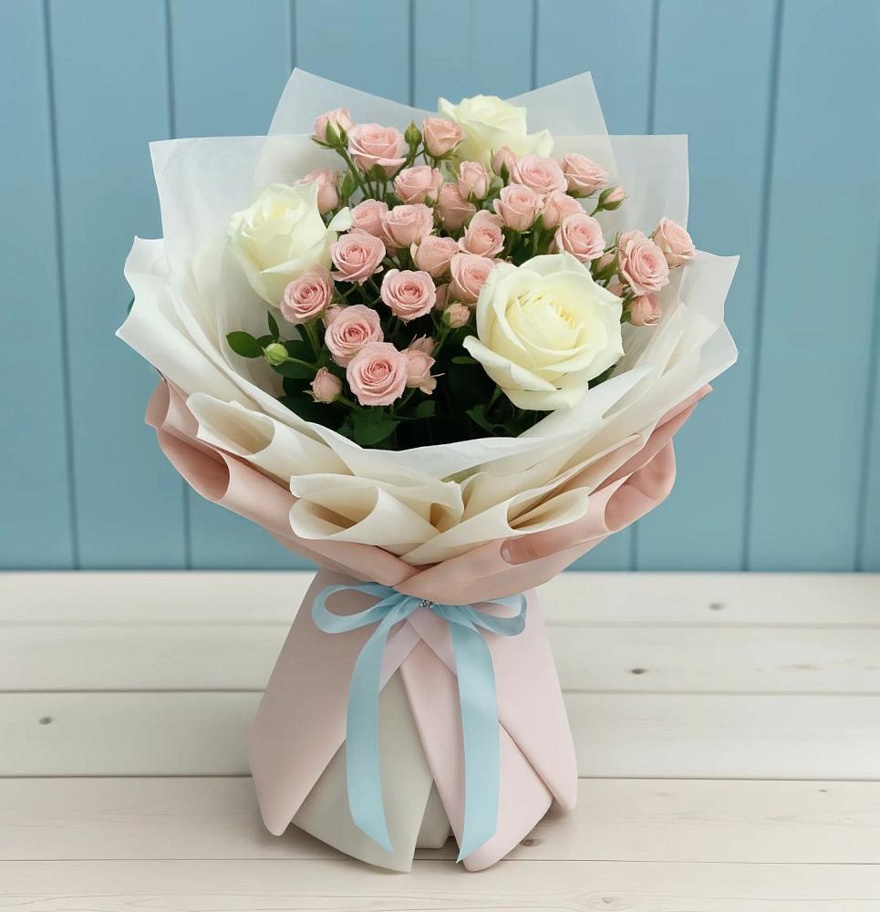Букет цветов из: Розы в Вознесенье