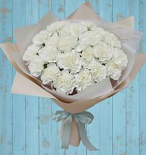 Букет цветов из:  Гвоздики в Вознесенье
