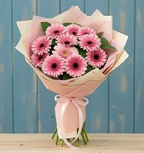 Букет цветов из:  Герберы в Вознесенье