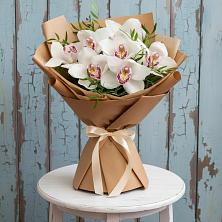 Букет цветов из:  Орхидеи и Розы в Вознесенье